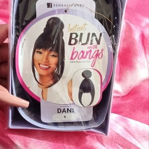 Instant Bun with bangs